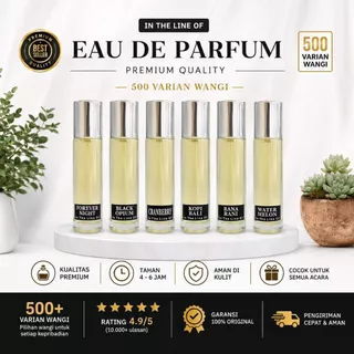 Parfum Refill 30ml Aroma Tahan Lama, Bisa Request Wangi, Cocok untuk Pria dan Wanita