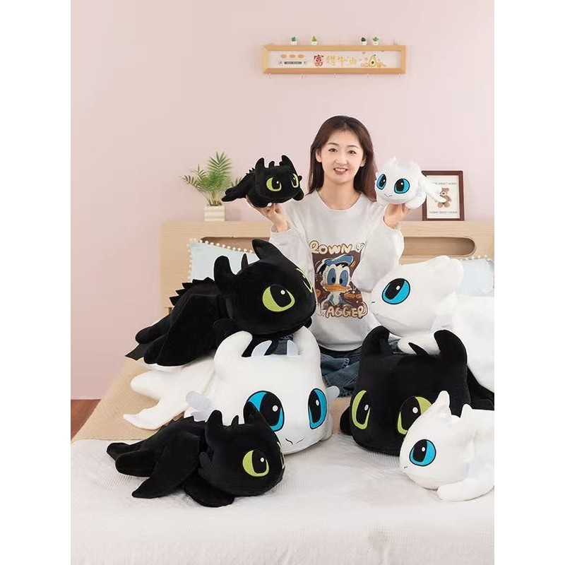Jual Sz_Shop - Boneka Naga Dragon Toothless & Light Fury – Karakter ...