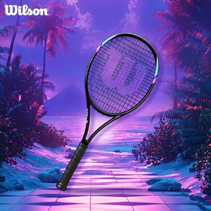 Jual Promo Wilson SIX LV Tennis Racket Bahan Fused Graphite - WR119310U ...
