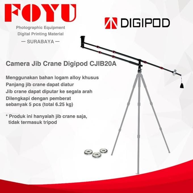Jual TERBARU - Camera Jib Crane With Counterweight Pemberat Digipod ...