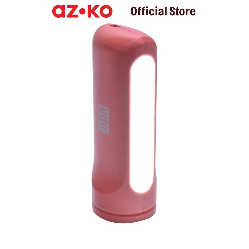 Jual AZKO Apa Senter Rechargeable - Merah Flashlight Emergency Lamp ...