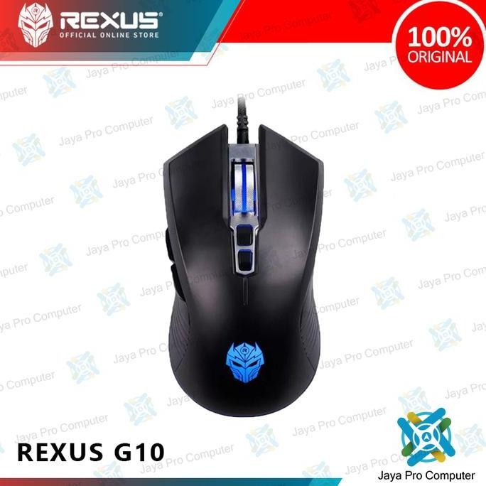 Jual Mouse Gaming Rexus Xierra G10 - G 10 Macro Gaming Mouse | Shopee ...