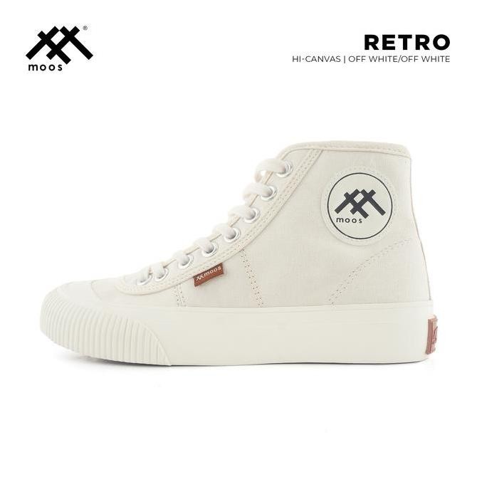 Jual Moos Hi Retro Off White/Off White | Shopee Indonesia
