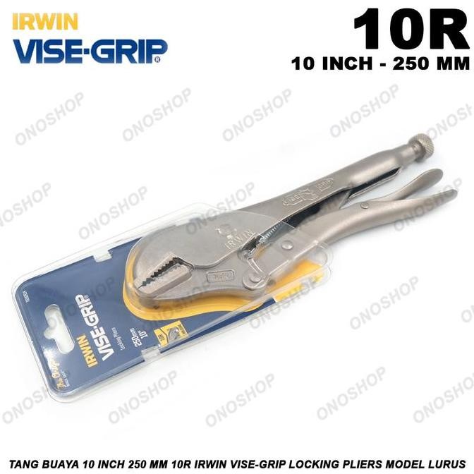 Jual Tang Buaya 10 Inch 250 mm 10R IRWIN VISE-GRIP Locking Pliers Model
