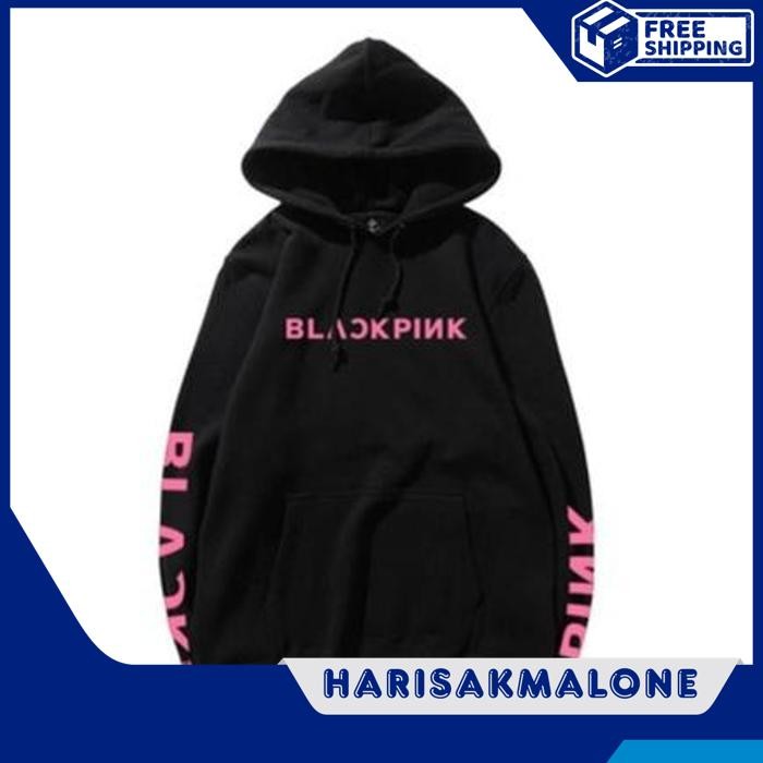 Jual EKSKLUSIF JAKET HOODIE JUMPER SWEATER DISTRO BLACKPINK BLACK PINK KPOP KOREA POLOS CUSTOM