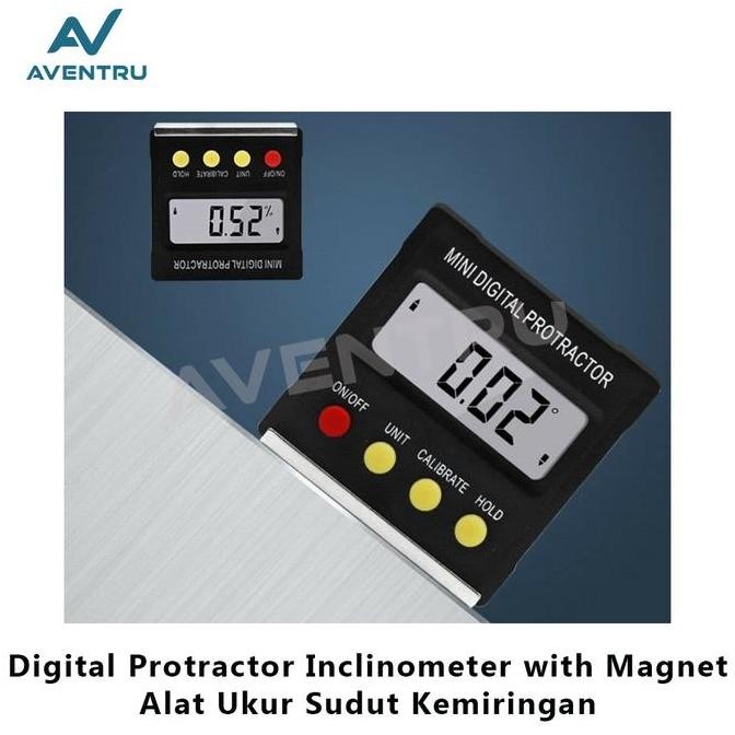 Jual TERBARU - Inclinometer Alat Ukur Sudut Kemiringan Digital ...
