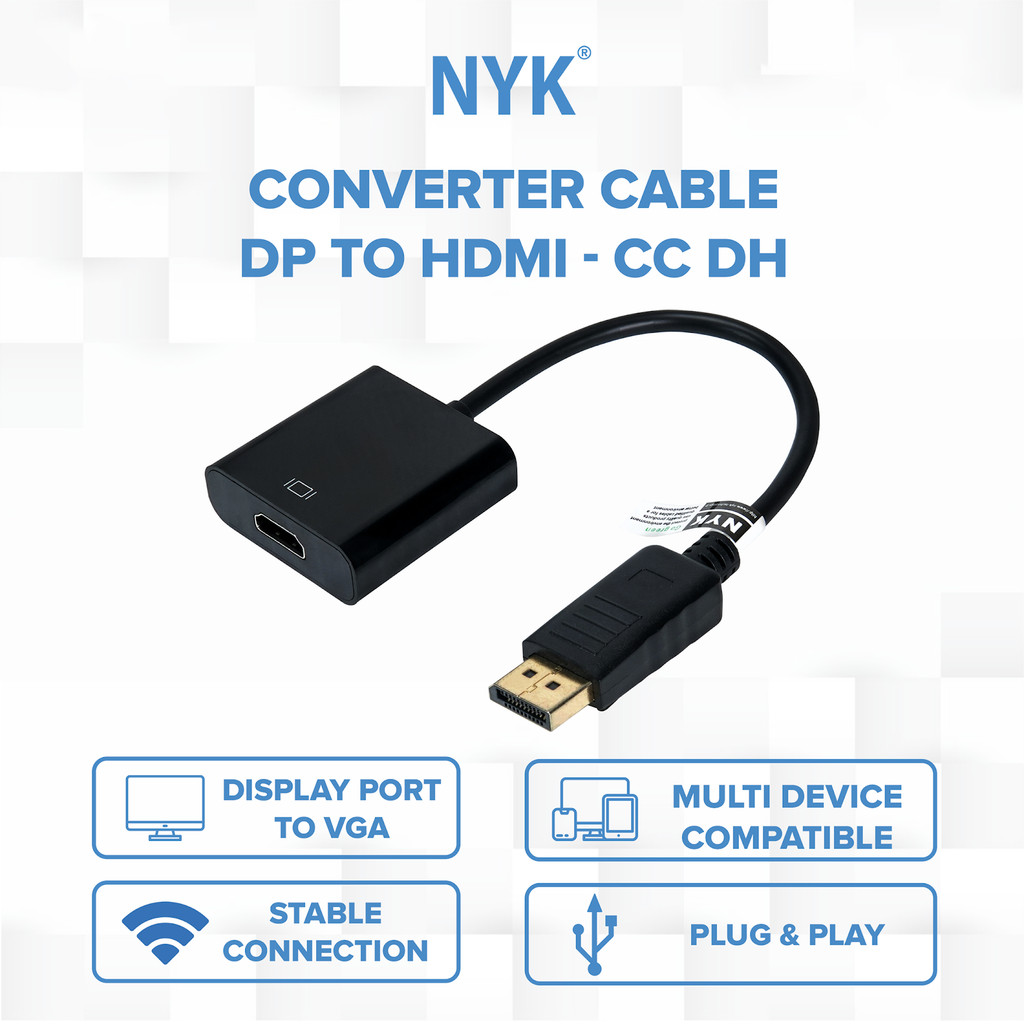 NYK Converter Cable DP to HDMI COD (5)
