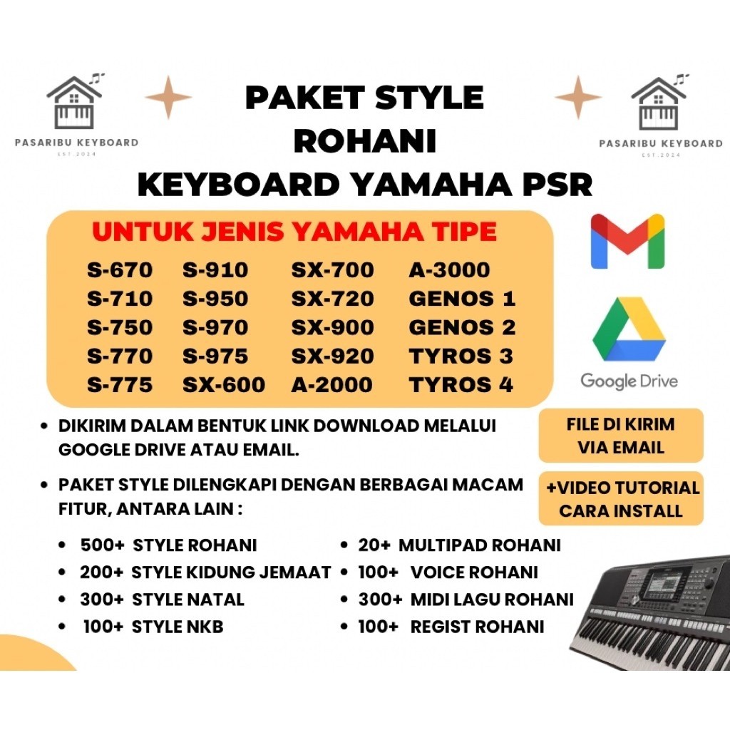 Jual (LINK DOWNLOAD) PAKET STYLE ROHANI, KIDUNG JEMAAT, NKB, WORSHIP ...