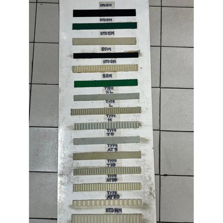 Jual Timing Belt At10 Lebar Order Bahan Pu Putih(Open) | Shopee Indonesia