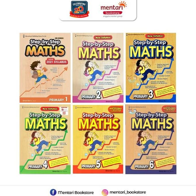 Jual Step by Step Math | Matematika | Buku SD | Shopee Indonesia