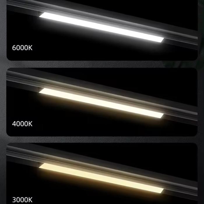 Jual LAMPU Magnetic Track Lighting System LED - 12WATT 18WATT, 3000K ...