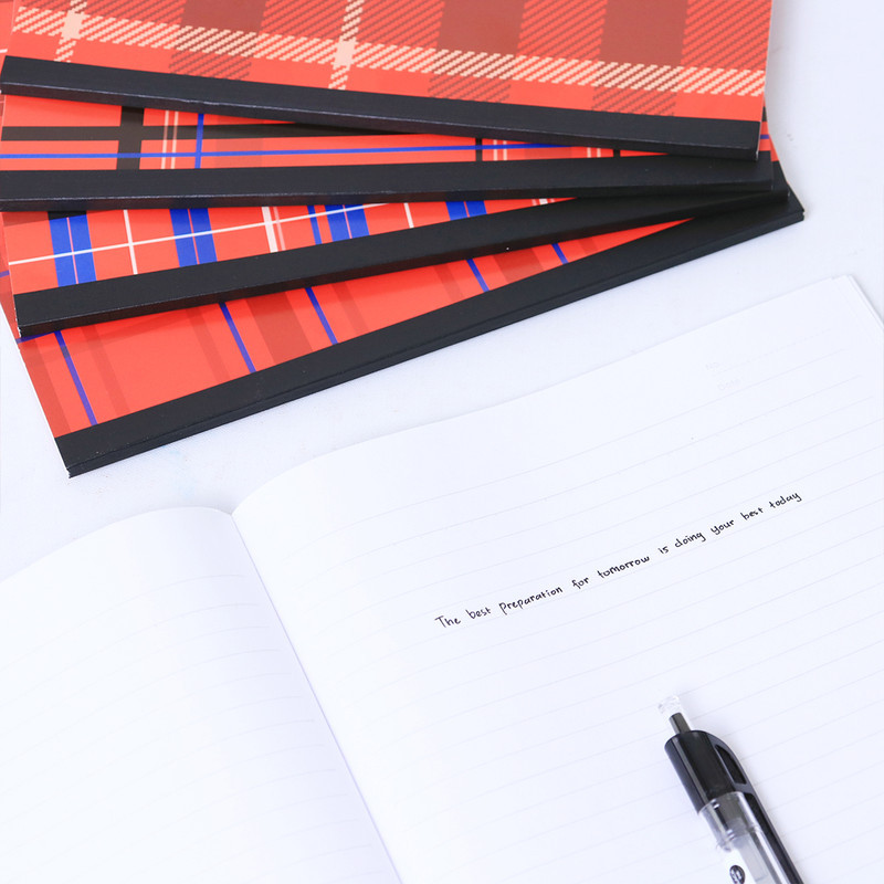Bantex 12PCS Buku Tulis binding Bergaris - Campus Kotak Modern Buku Sekolah Mahasiswa ADA540-005 (5)