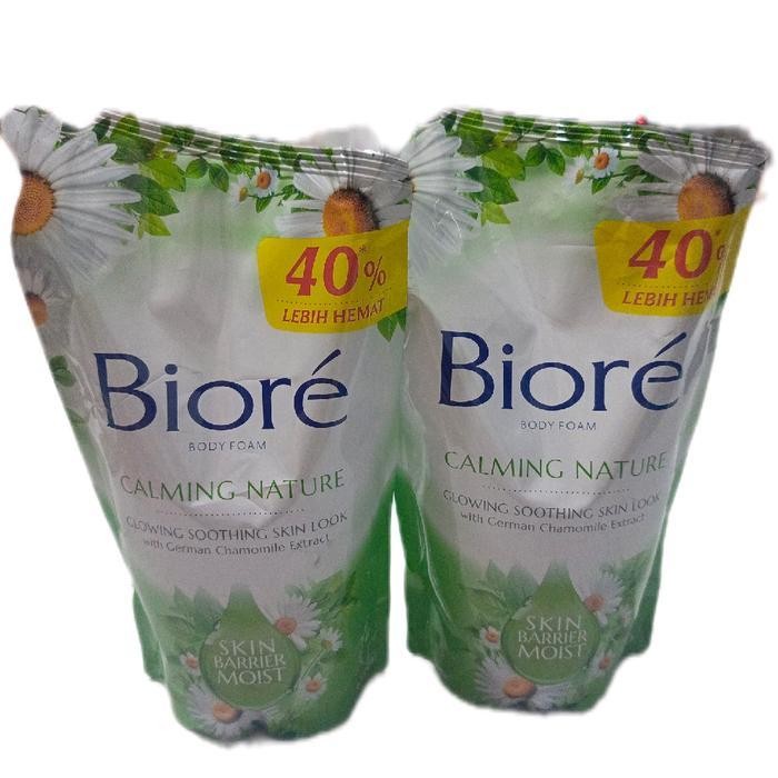 Jual Biore body foam Calming Nature 800 ml paket isi 2 bungkus | Shopee ...