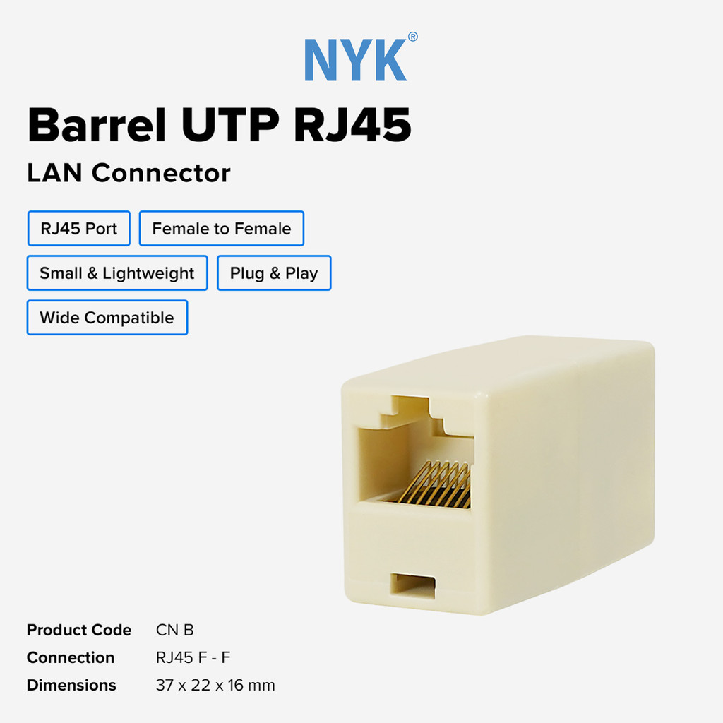 NYK BAREL UTP RJ45 Kabel LAN Cat 5 5E 6 6A 7 (2)