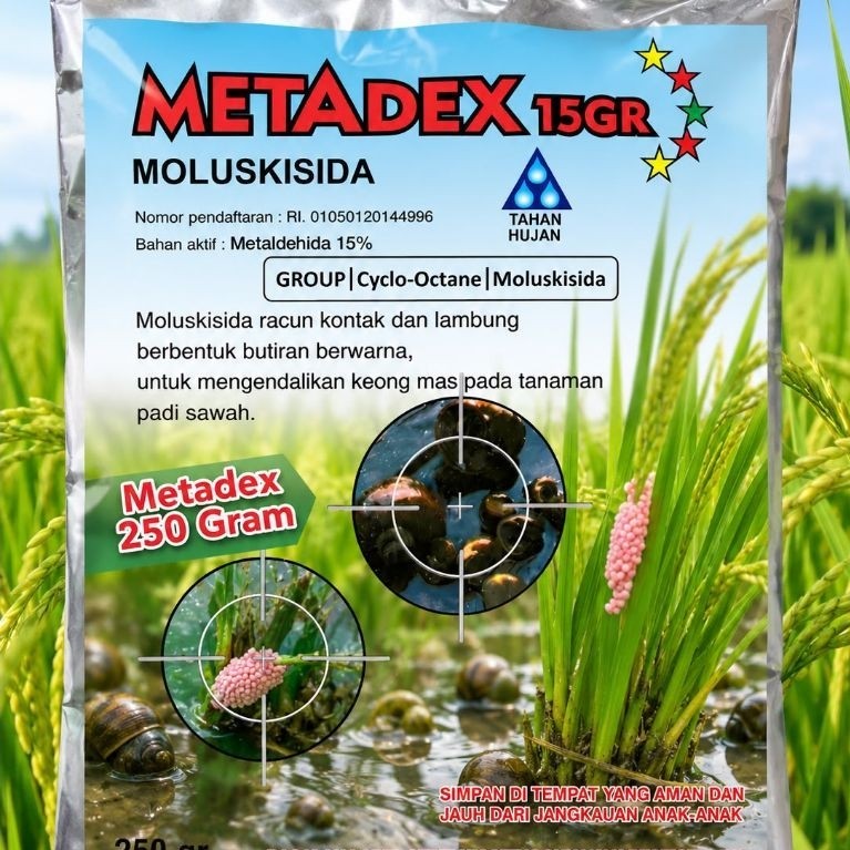 METADEX 15 GR Molukisida - 250 Gram