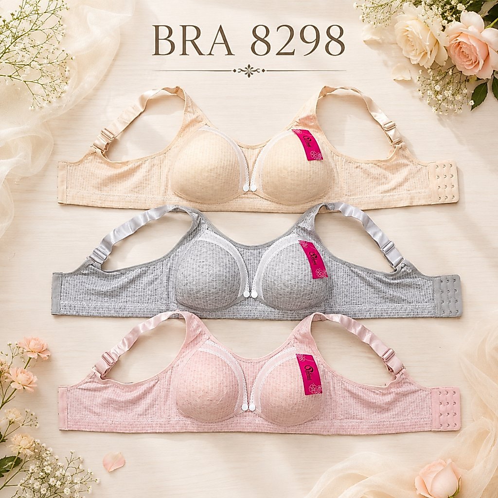 POLINI Bra Ibu Menyusui K4 Nyaman Dipakai Sehari Hari 8298