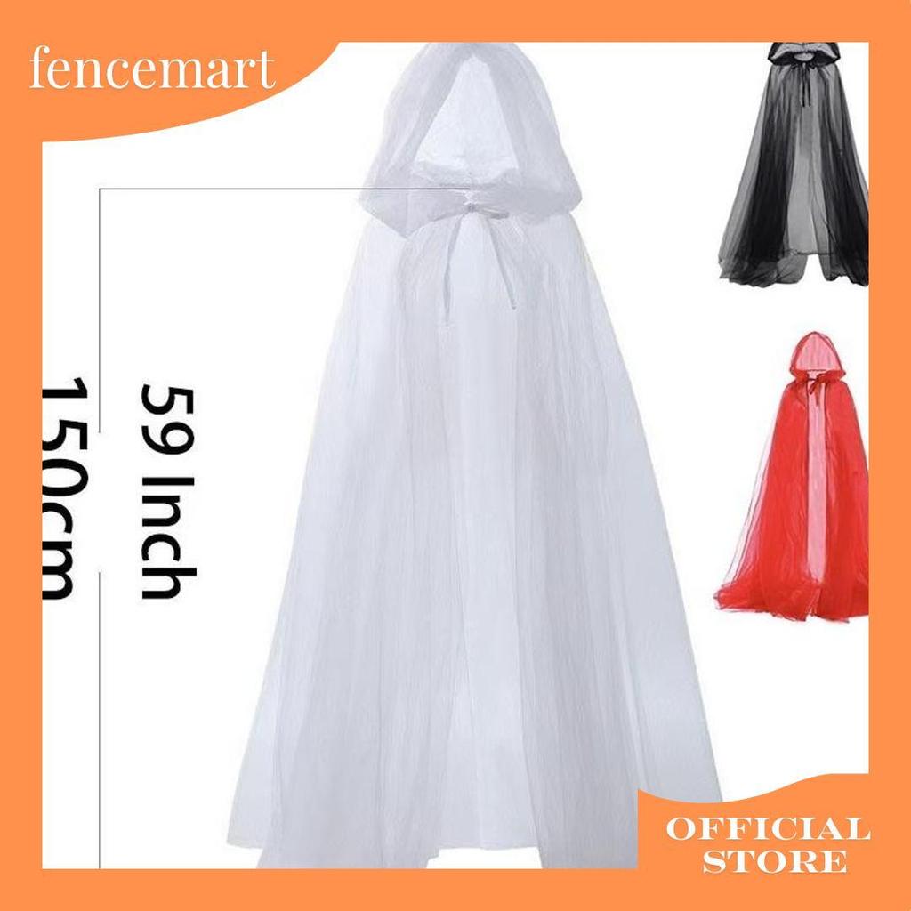Jual Kostum Halloween Jubah Vampire Penyihir Hantu Jubah Cosplay Jaring ...