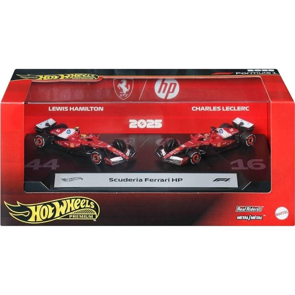 Jual Formula 1 Hot Wheels Premium Scuderia Ferrari HP 2025 Lewis ...