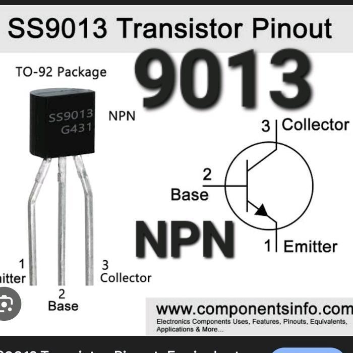 Jual c9013 new 2sc9013 s9013 2sc c s 9013 transistor npn s9013 h331 h ...