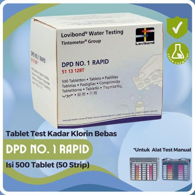 Testtabletter DPD No.1 - Spa o Bad