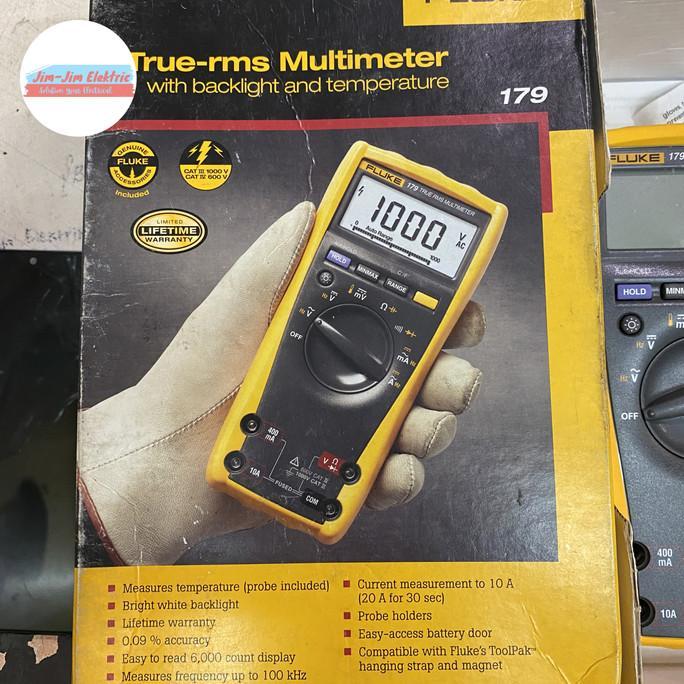 Jual FLUKE 179 true rms digital multimeter Original | Shopee Indonesia