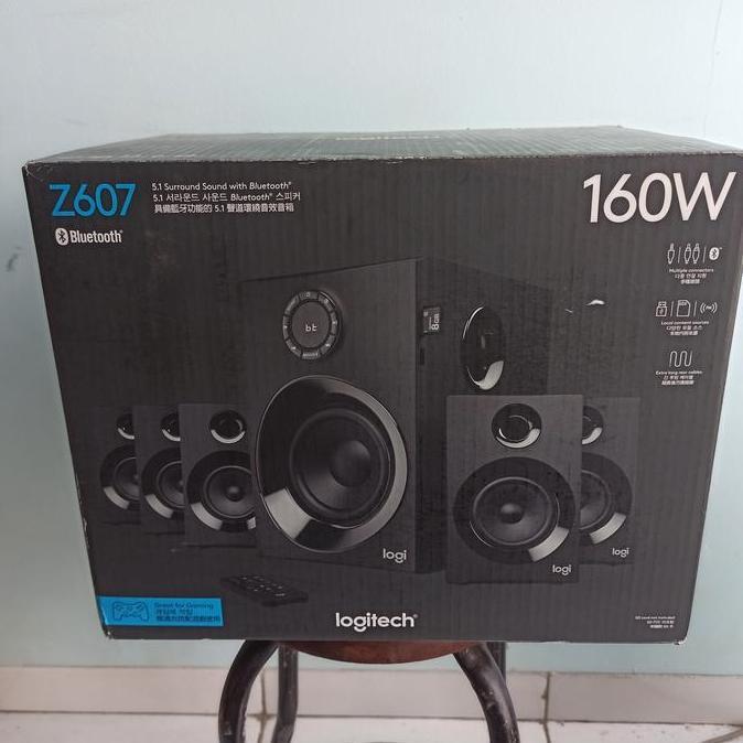 Jual SPEAKER LOGITECH Z607 5.1 SURROUND SOUND WITH BLUETOOTH | Shopee ...