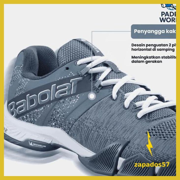 Jual BABOLAT JET MOVEA MEN PADEL SHOES - SEPATU PADEL PRIA PRIVASI AMAN ...