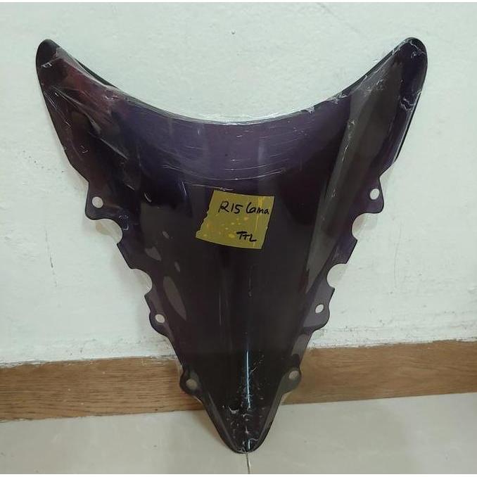 Jual WindShield & Visor R15 Lama Smoke Black Akrilik Black | Shopee ...