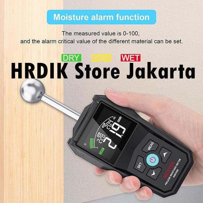 Jual MEXALE Non Invasive MC Tester Kayu Tembok Beton Non Destructive ...