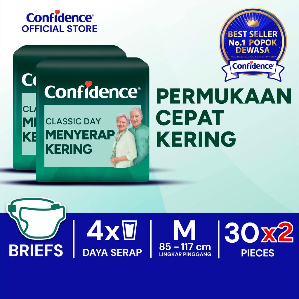 Jual Confidence Classic Day M 30s Twinpack | Shopee Indonesia