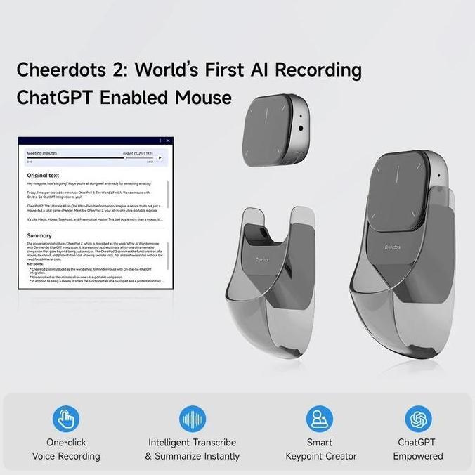 Jual Cheerdots 2 Detachable Air Mouse All-in-one Wireless Touchpad ...