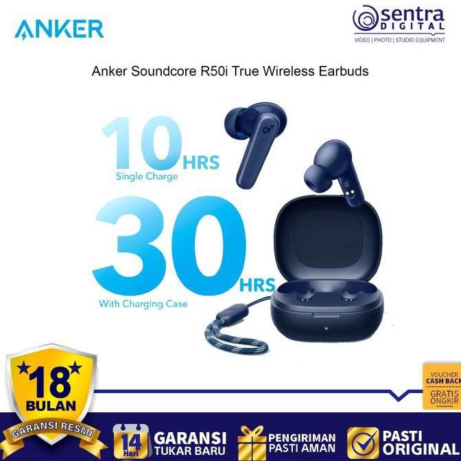 Jual Promo Anker Soundcore R50i True Wireless Earbuds ( R 50i TWS ...