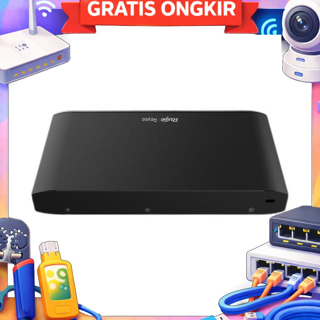 Jual Ruijie Reyee Rg-Eg105G-V3 Router Gigabit 5 Port Smart Managed Vlan ...