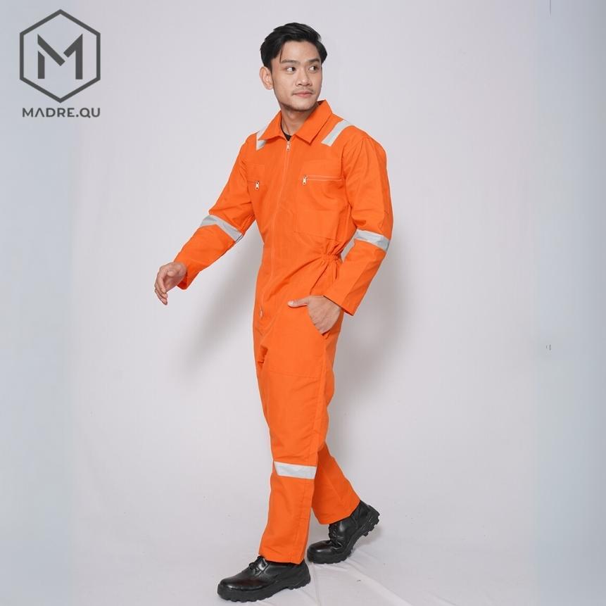Jual Wearpack Katelpak Safety Ripstop Overall Setelan Kerja Oren ...