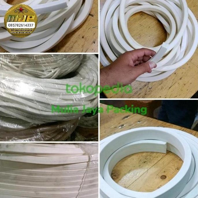 Jual Sponge silicon kotak putih 15mm x 15mm x 1m Terlaris | Shopee ...