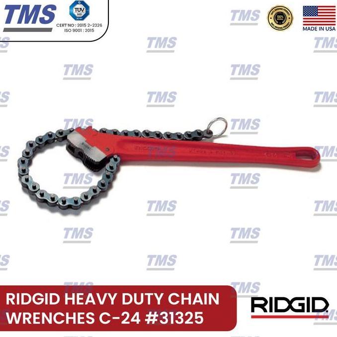 Jual ZOLDYCK Kunci Rantai Pipa Heavy Duty Chain Wrenches C-24 Ridgid ...