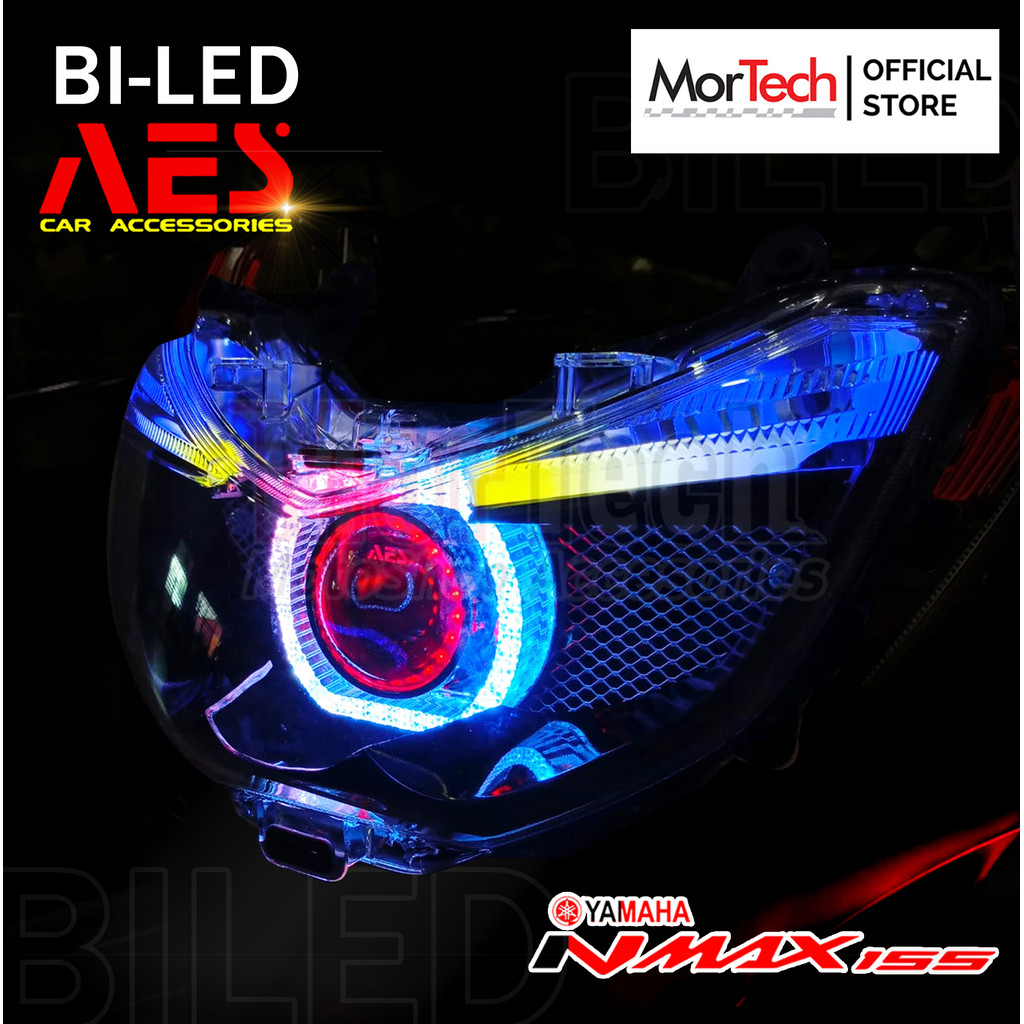 Jual Projie Biled NMAX Full RGB Bi-LED AES Turbo SE Experience Version ...