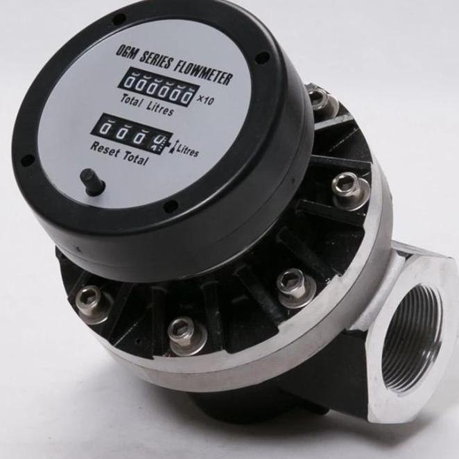 Jual Flow meter OGM 2 inch analog OMG-50A aluminium oval gear meter 2 ...