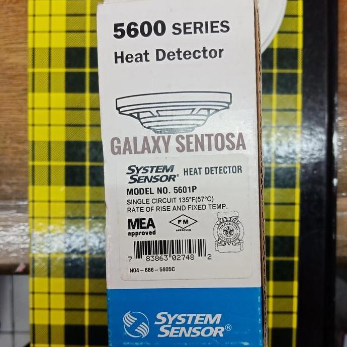Jual Amanbanget- Heat Detector Merk System Sensor, Type 5600 Series ...