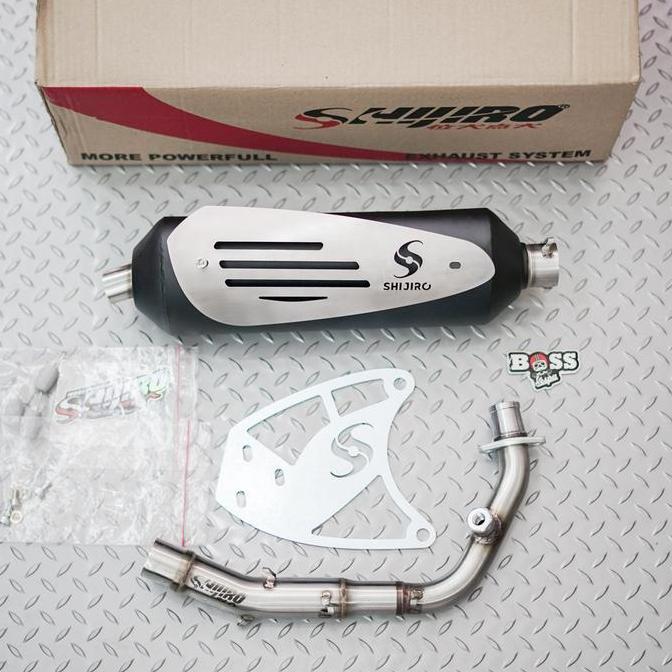 Jual Knalpot Shijiro Standar Racing Vespa Sprint Primavera S Lx Lxv ...