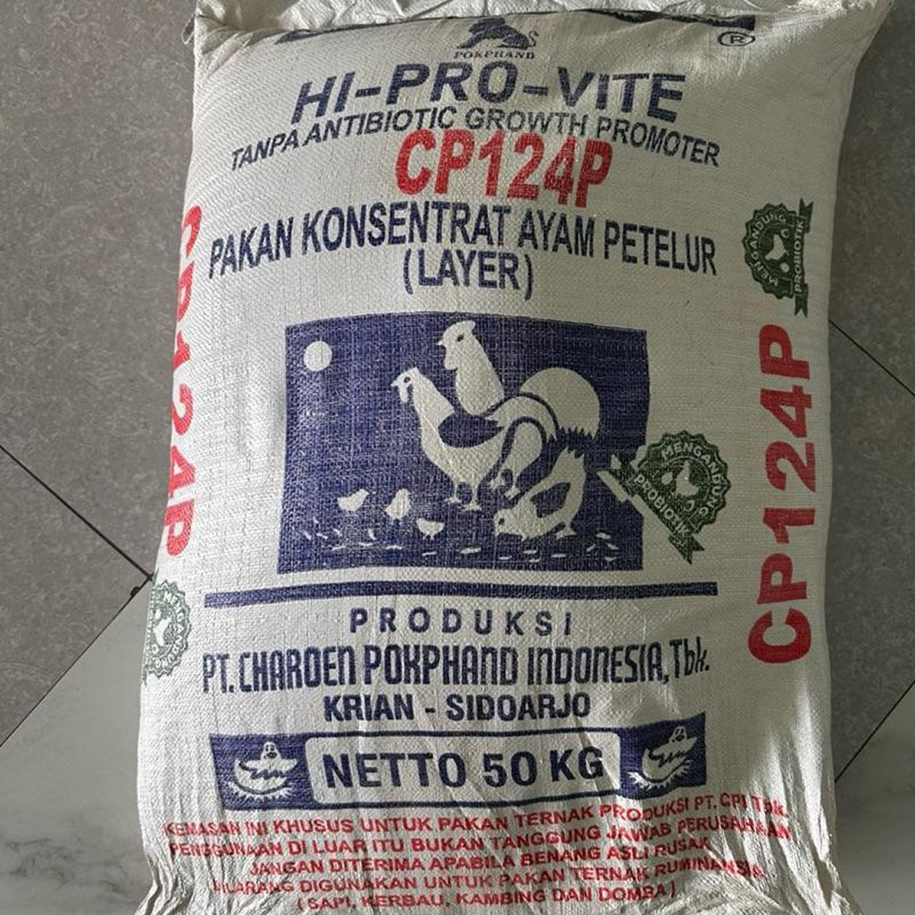 Jual HI-PRO-VITE CP124P - Pakan Sentrat Ayam Petelur - Charoen Pokphand ...