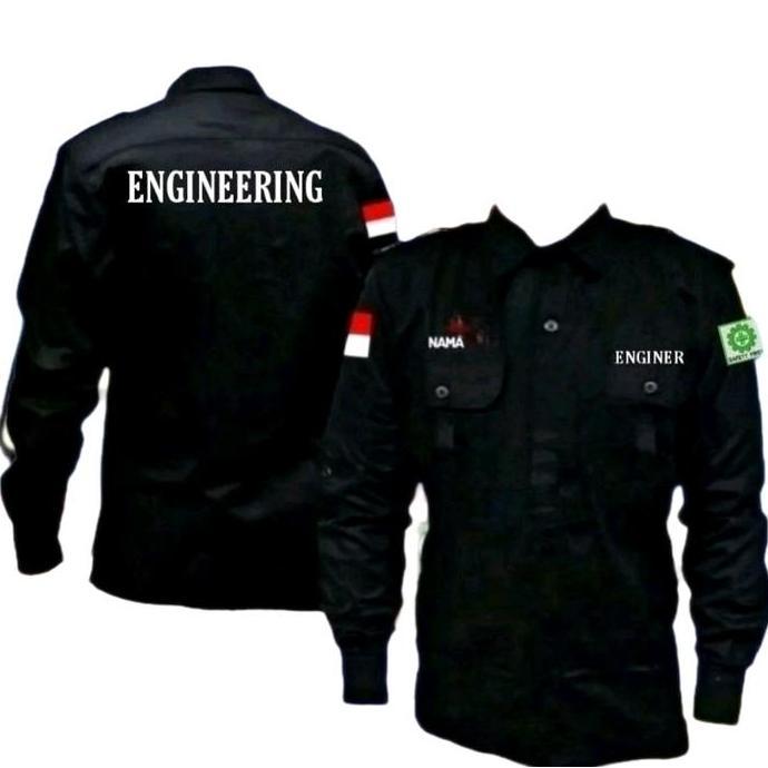 Jual KEMEJA PDL ENGINEERING/KEMEJA ENGINEERING FULL BORDIR/SERAGAM ...
