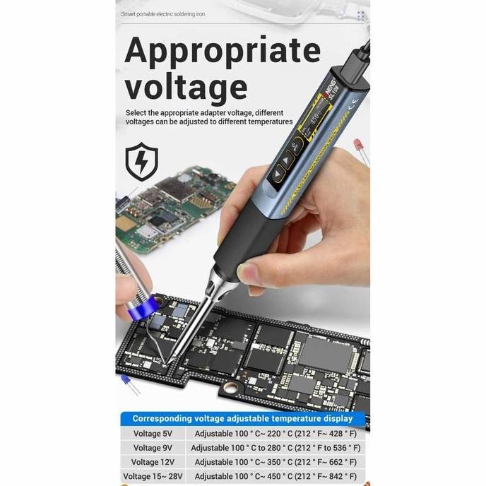 Jual REGGIE STAR- ANENG Solder Digital Adjustable Temperature OLED ...