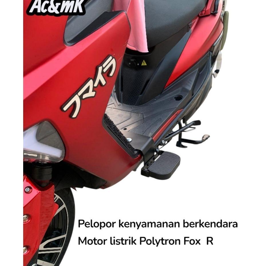 Jual Variasi Footstep Depan Motor Polytron Fox R. Plat Versi 3. Membuat ...