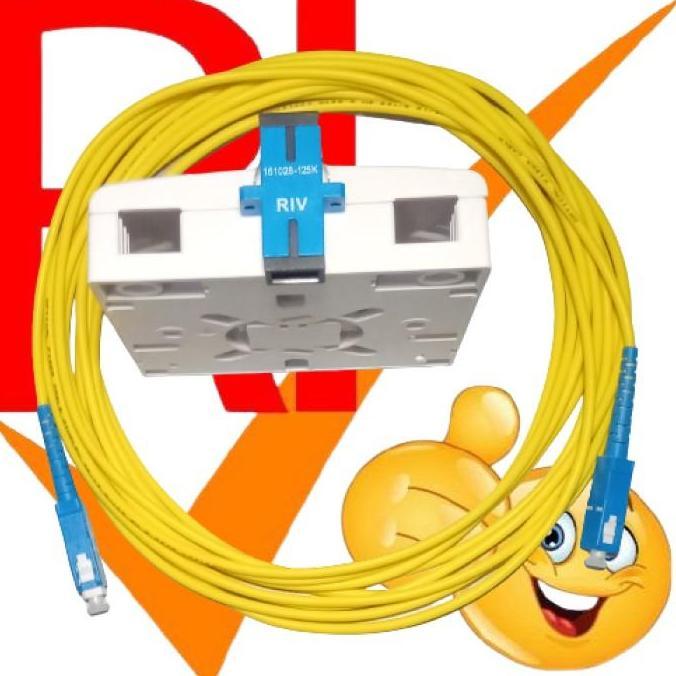 Jual TERBARU - Paket Ext. 30 M Kabel Patch Cord SC/UPC INDIHOME NEW ke ...