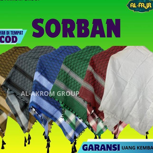 Jual Sorban Arab Rumbai El Segi Empat Untuk Pria Dan Wanita | Shopee ...