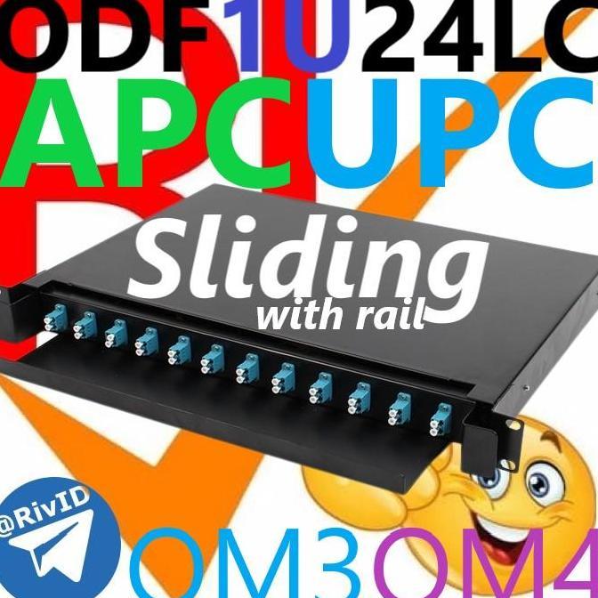 Jual TERBARU - OTB 24 core ODF 24c LC Termination Box APC UPC MM OM3 ...