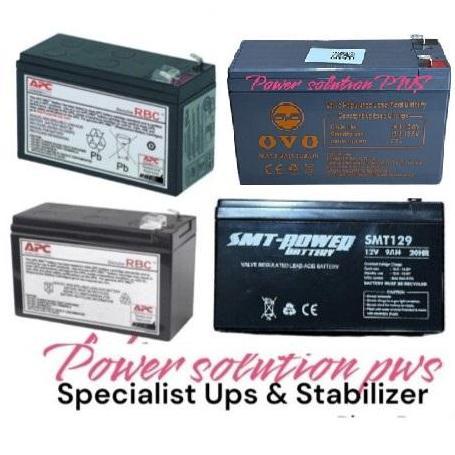 Jual RBC2 RBC17 RBC110 Battery Competible for UPS APC. Baterai 12V 9Ah ...