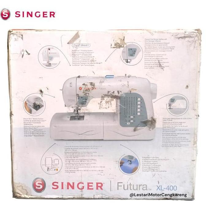 Jual SINGER XL-400 Futura Mesin Jahit dan Bordir Computerised | Shopee ...