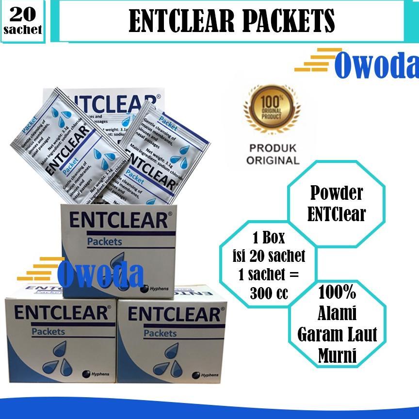 Jual ENTClear Packets Nasal Wash 1 Box - Powder Garam ENTClear | Shopee ...
